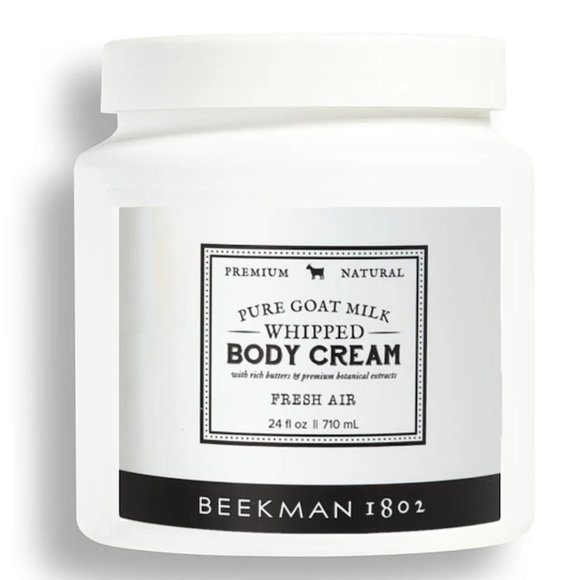 Beekman 24oz MEGA Jumbo size Whipped Body Cream Sugar Pumpkin Fresh Air Pure - Picture 3 of 5
